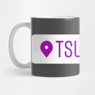 Tsukimino Instagram Location Tag Mug